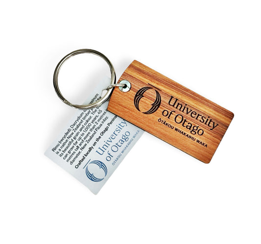 Rimu Keyring University Emblem