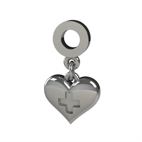 Sterling Silver Heart Charm