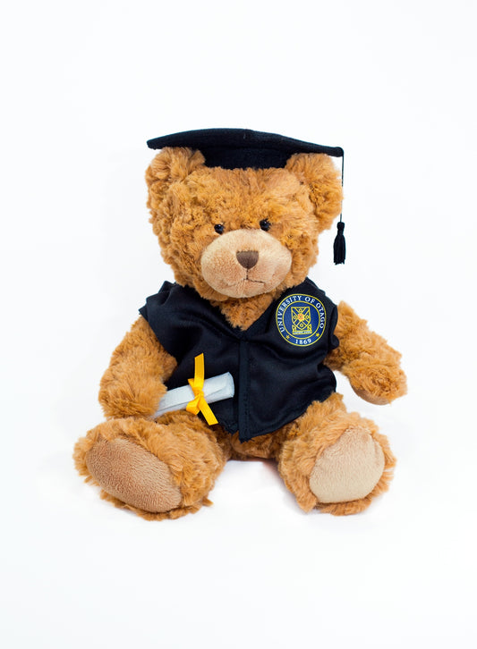 Graduation Bear (with Degree Hood)