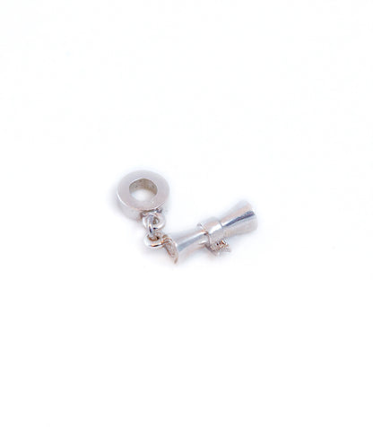 Sterling Silver Scroll Charm