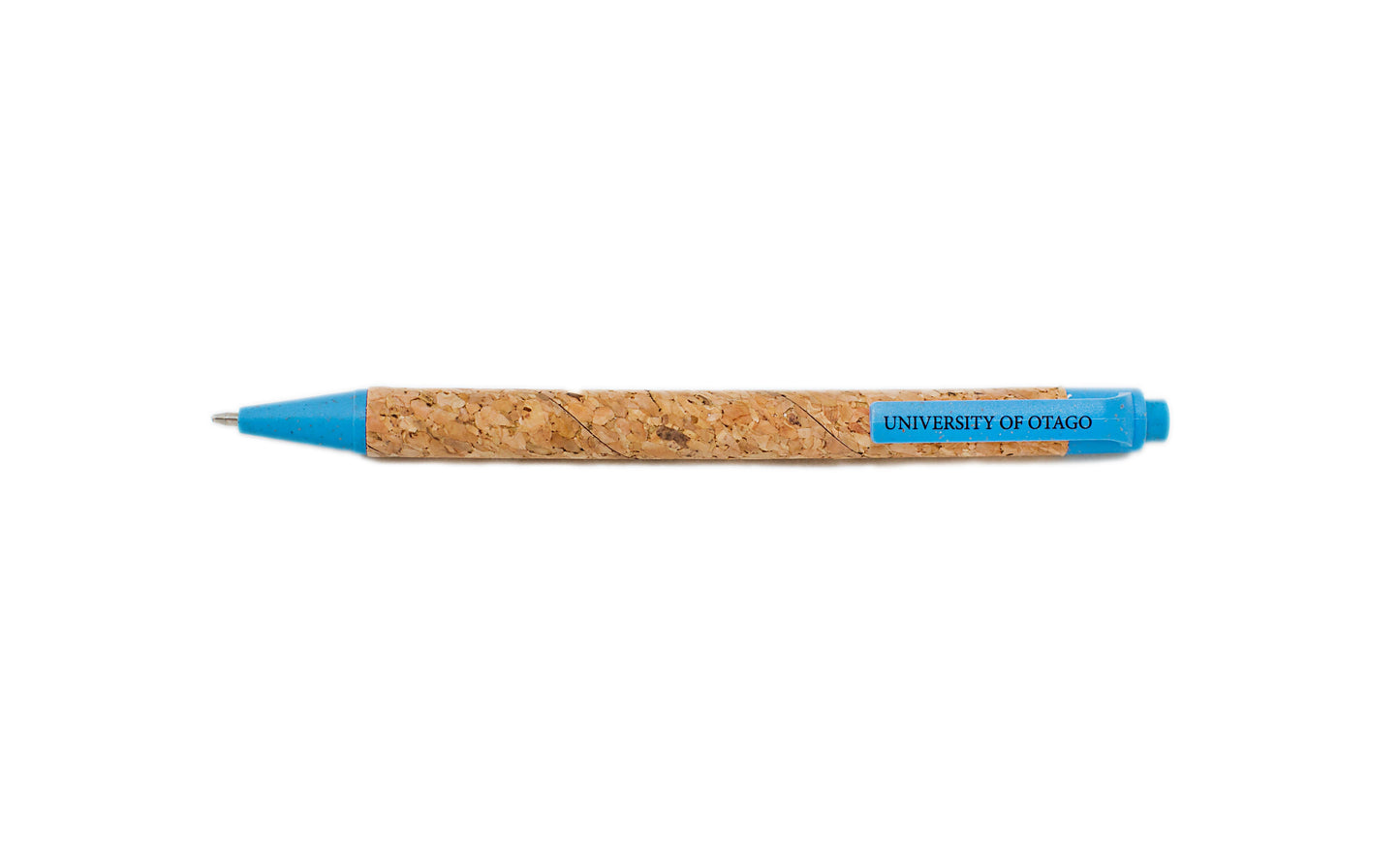 Cork and wheat straw ball pen