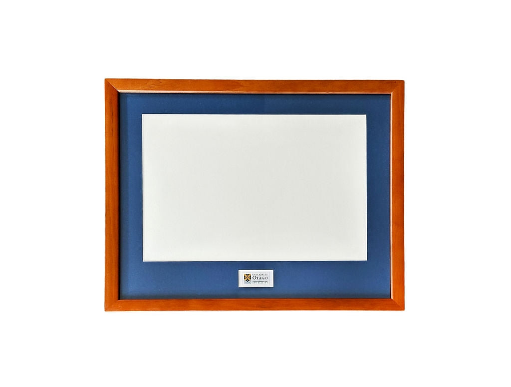 Degree Frame Stained Rimu – University of Otago Online Shop