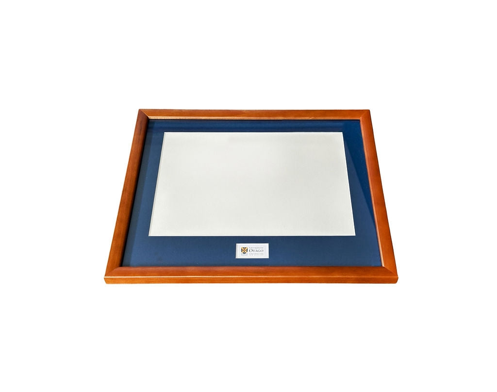 Degree Frame Stained Rimu – University of Otago Online Shop