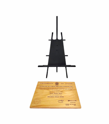 Rimu Degree (Engraved) with Stand