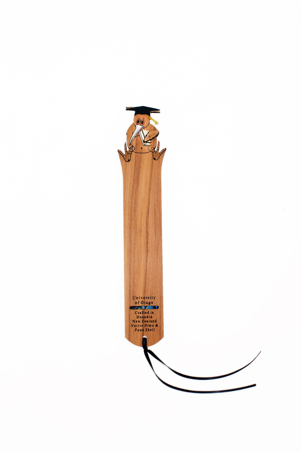 Rimu bookmark graduation kiwi